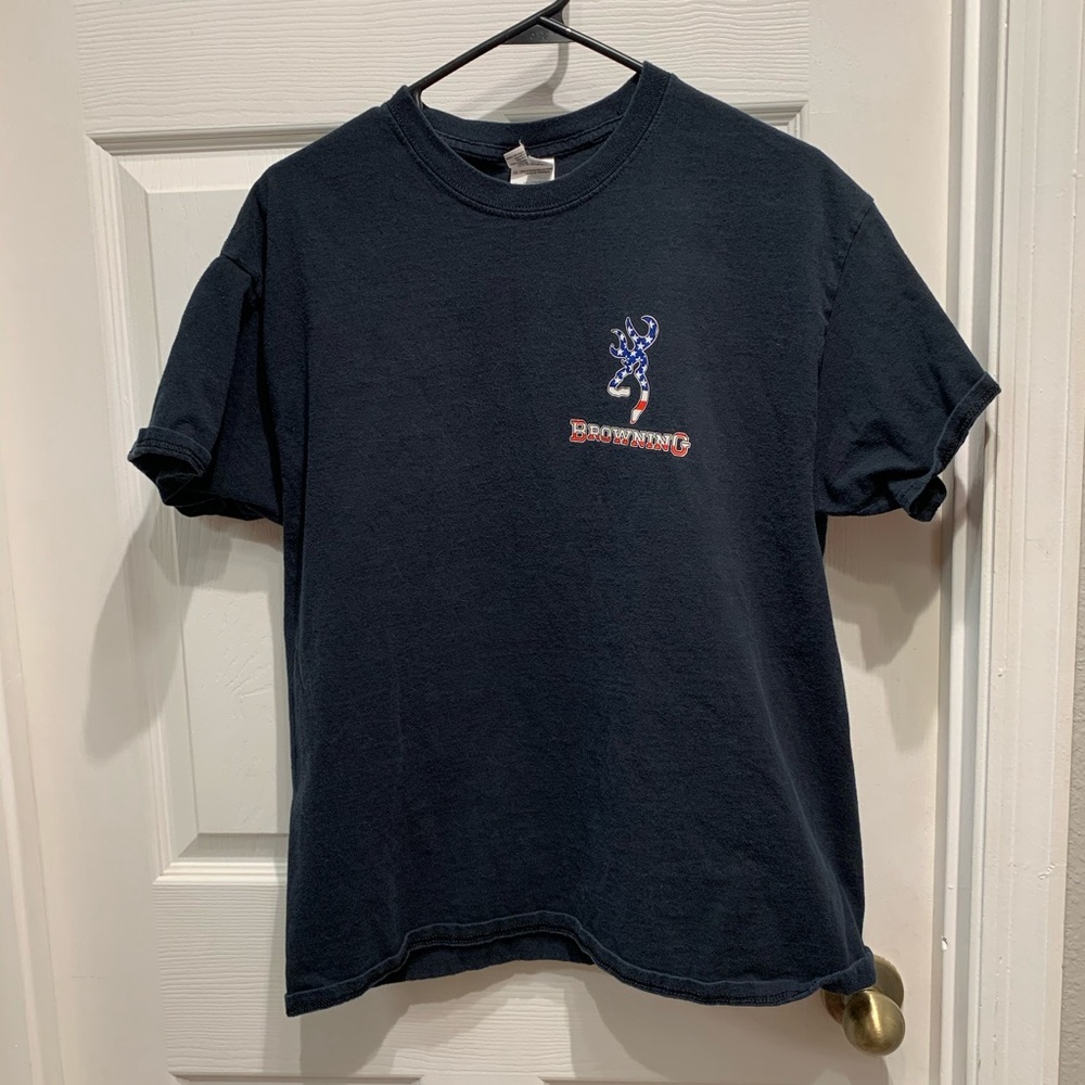 Black browning shirt